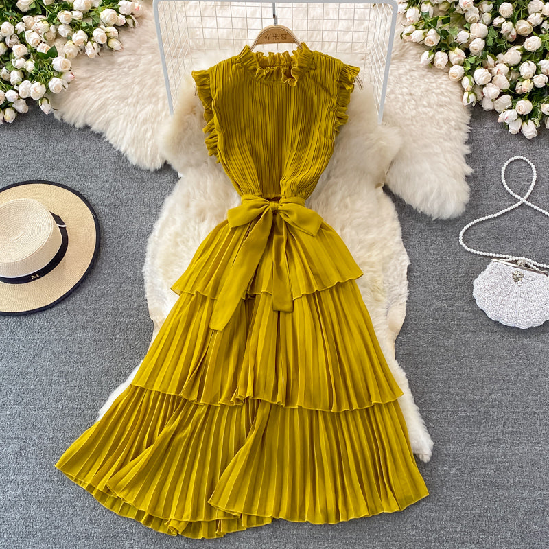 Simple Chiffon Short A Line Dress Fashion Dress RF0081