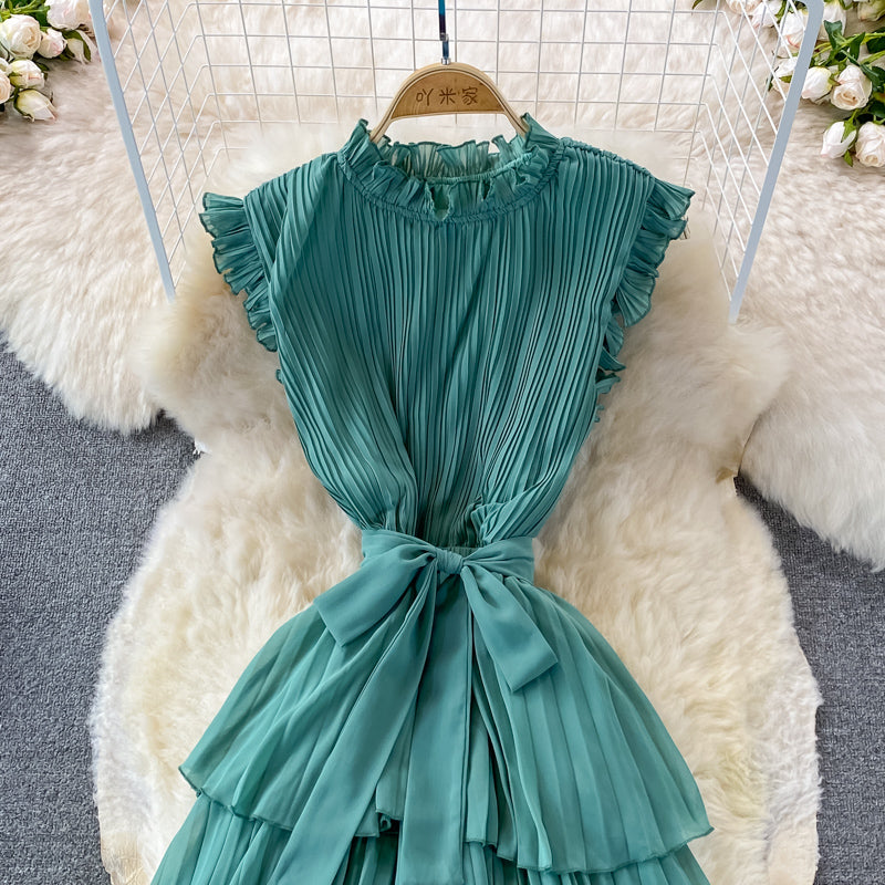 Simple Chiffon Short A Line Dress Fashion Dress RF0081