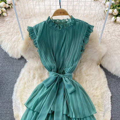 Simple Chiffon Short A Line Dress Fashion Dress RF0081