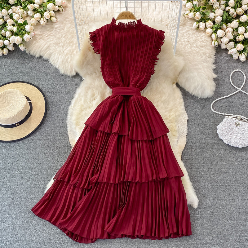 Simple Chiffon Short A Line Dress Fashion Dress RF0081