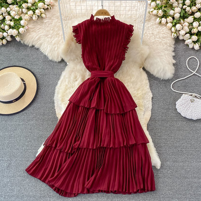 Simple Chiffon Short A Line Dress Fashion Dress RF0081