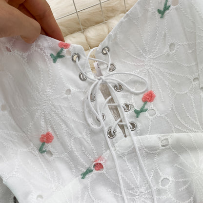Cute Floral A Line Dress Fashion Dress RF0080