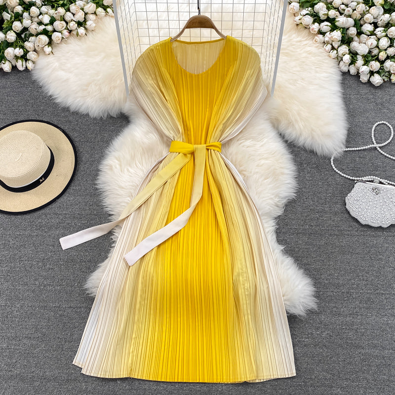 Cute A Line Gradient Dress Fashion Dress RF0074