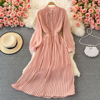 Cute A Line Long Sleeve Dress Fashion Girl Dress RF0073