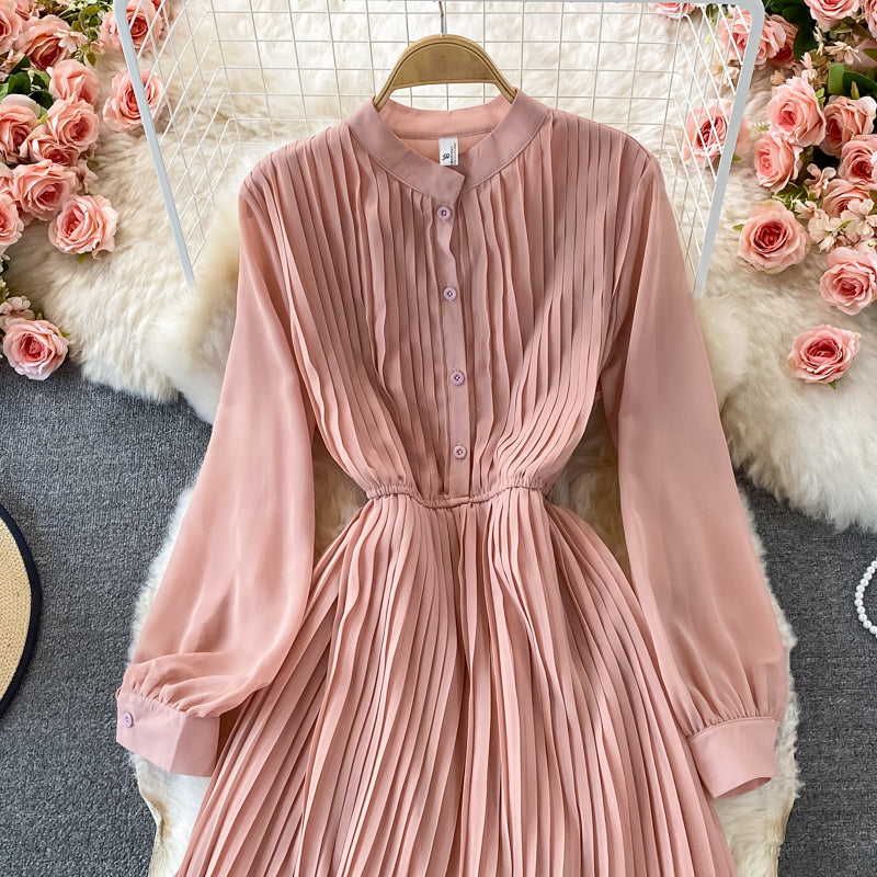 Cute A Line Long Sleeve Dress Fashion Girl Dress RF0073