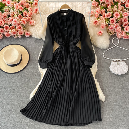 Cute A Line Long Sleeve Dress Fashion Girl Dress RF0073