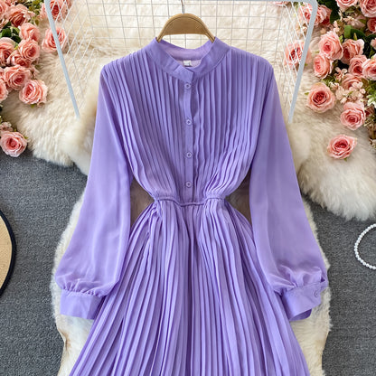 Cute A Line Long Sleeve Dress Fashion Girl Dress RF0073