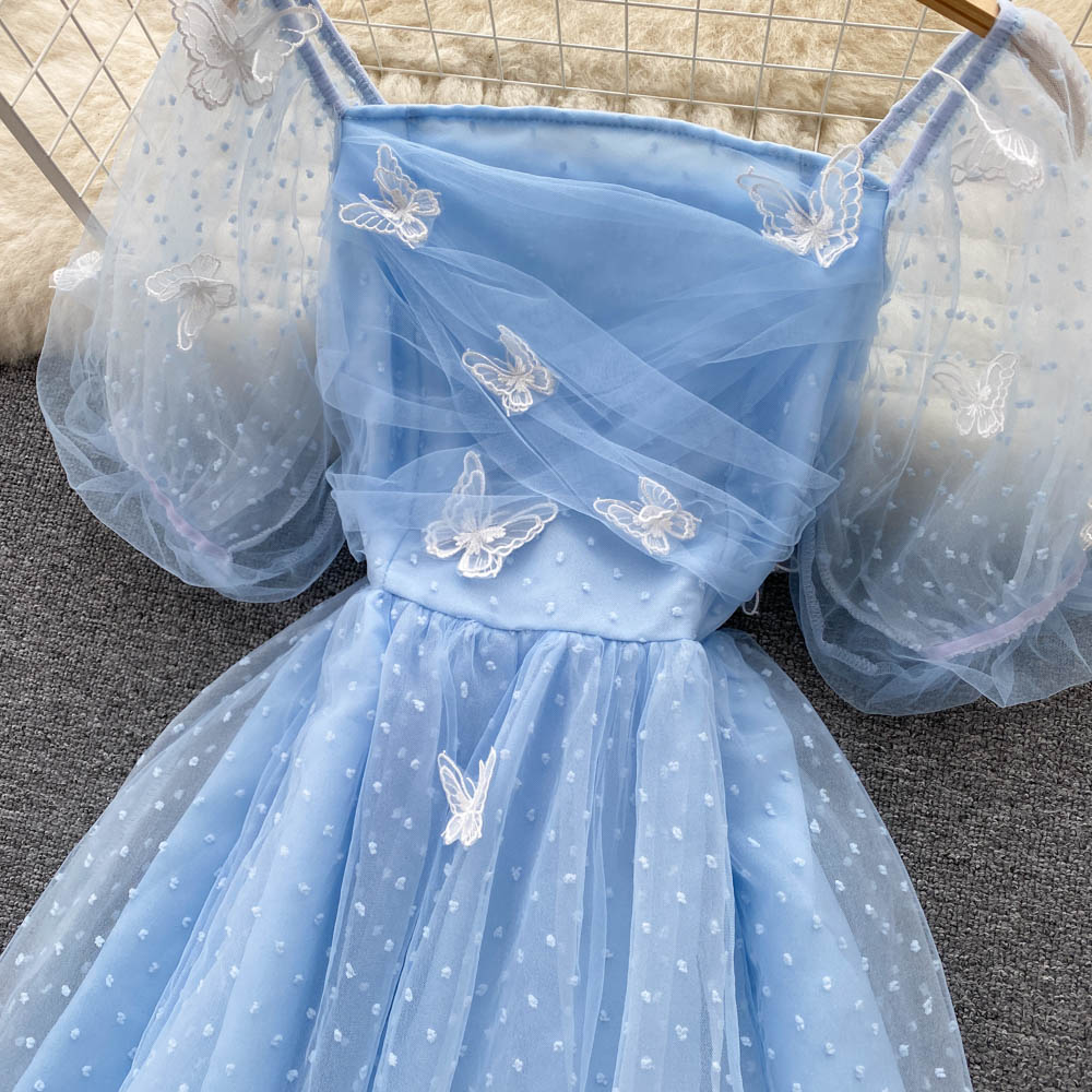 Cute Tulle Lace Short Dress Fashion Girl Dress RF0066