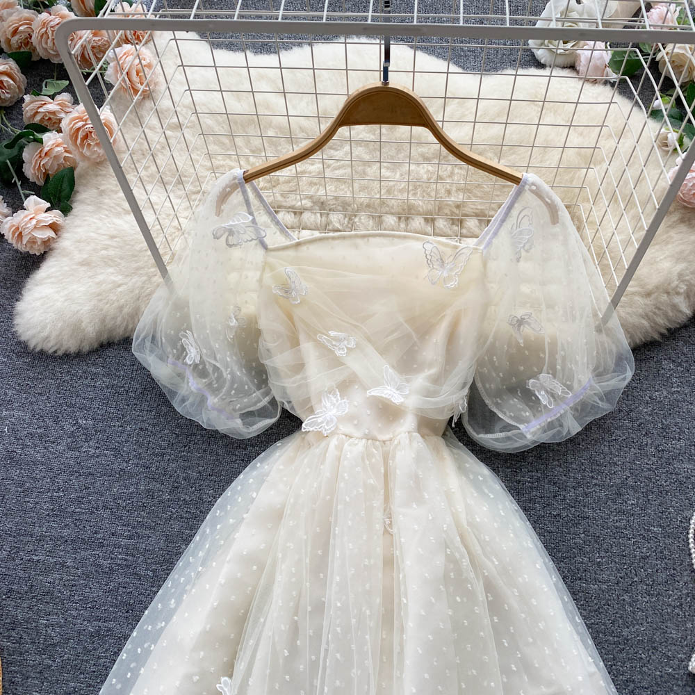 Cute Tulle Lace Short Dress Fashion Girl Dress RF0066