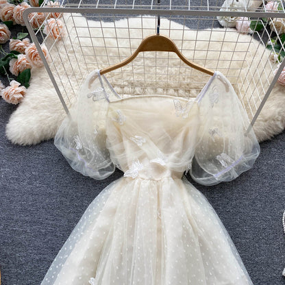 Cute Tulle Lace Short Dress Fashion Girl Dress RF0066