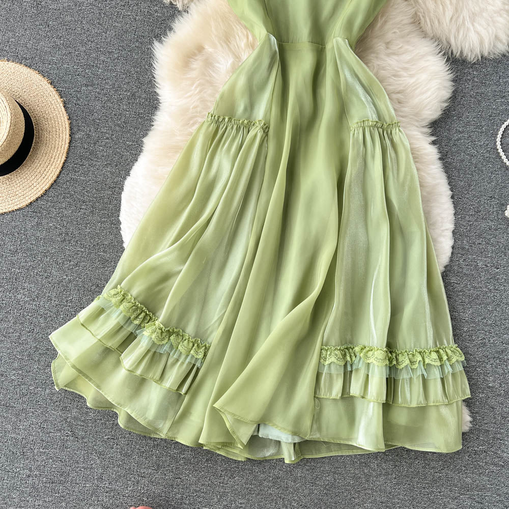 Cute Tulle Lace Short Dress Fashion Dress RF0055