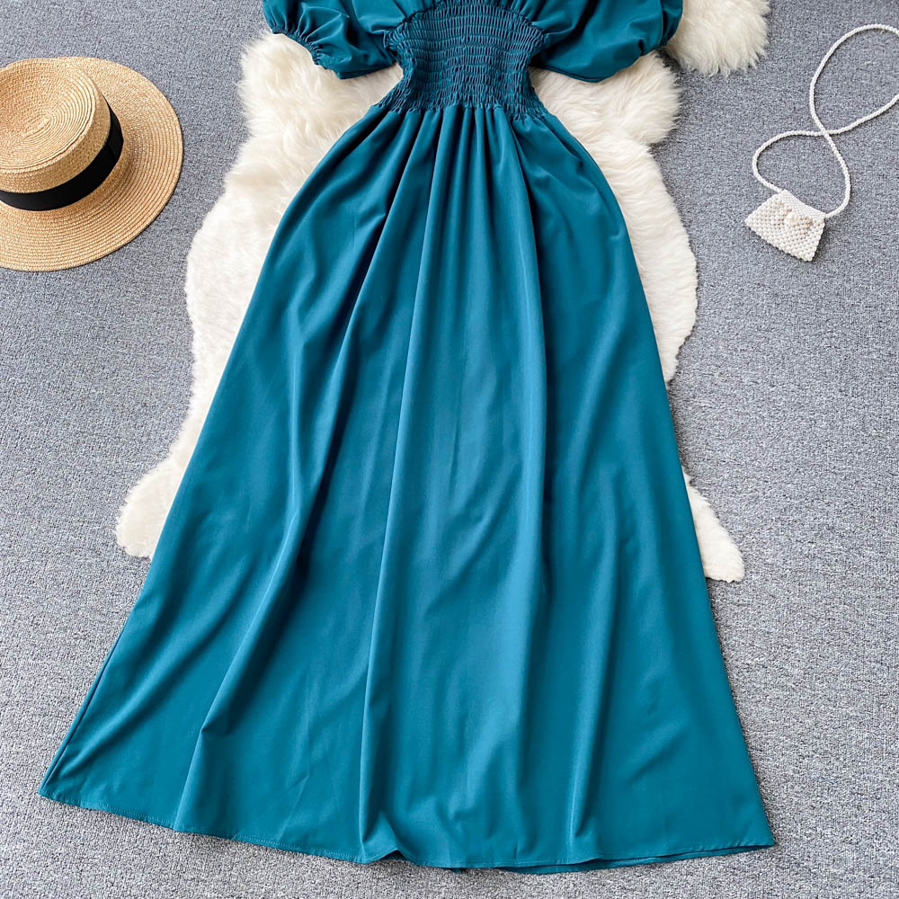 Cute V-neck A-line Dress Fashion Dress RF0044