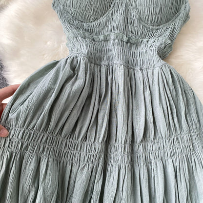 Cute A-line Short Dress Fashion Girl Dress RF0041