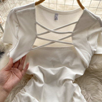 Simple Drawstring Dress RF0039