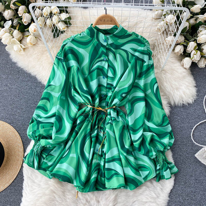 Cute A-line Long Sleeve Dress Fashion Dress RF0034