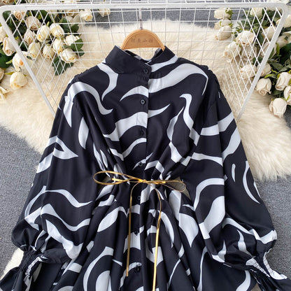 Cute A-line Long Sleeve Dress Fashion Dress RF0034
