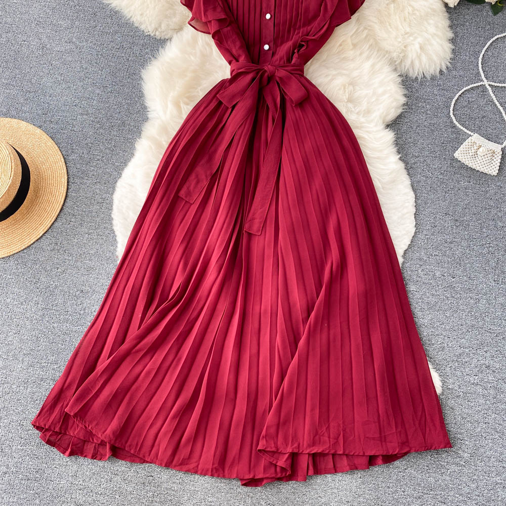 Elegant Chiffon A-line Dress Fashion Dress RF0032