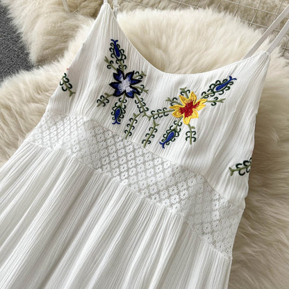 White Lace A-line Dress Fashion Dress RF0025