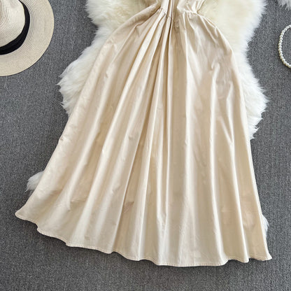 Cute V-neck Dress, Fashion Dress RF0007