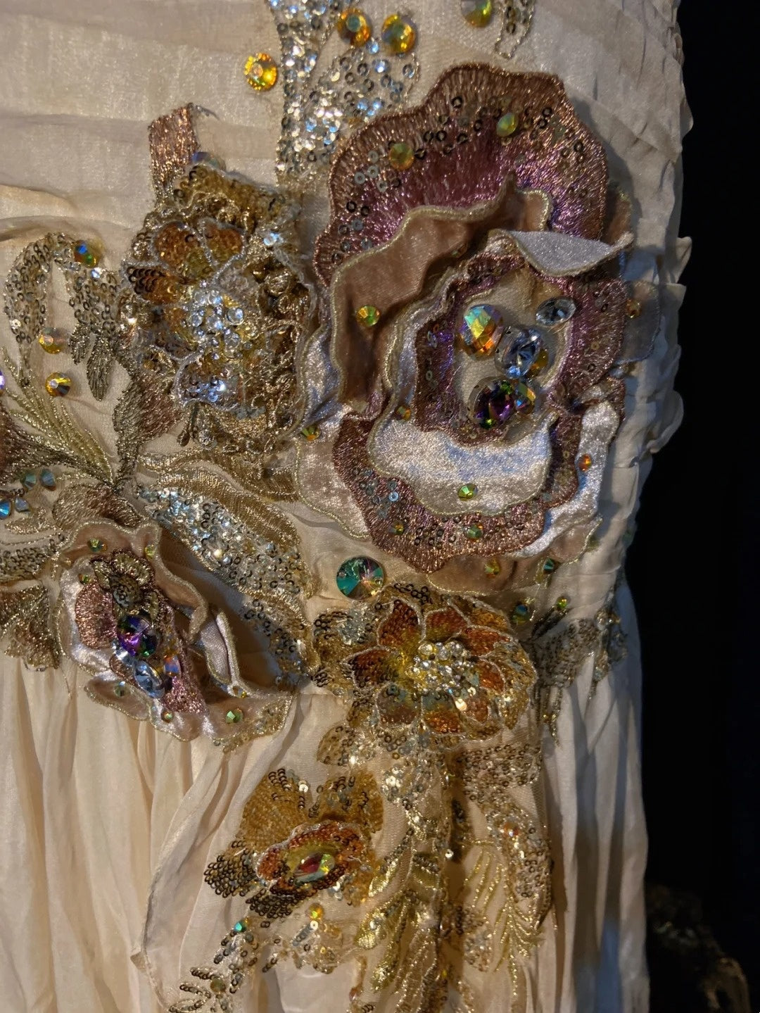 Vintage Prom Dresses Inspo Mermaid Halter Gold Sleeveless 80s With Appliqued Formal Gowns N3371