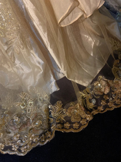 Vintage Prom Dresses Inspo Mermaid Halter Gold Sleeveless 80s With Appliqued Formal Gowns N3371