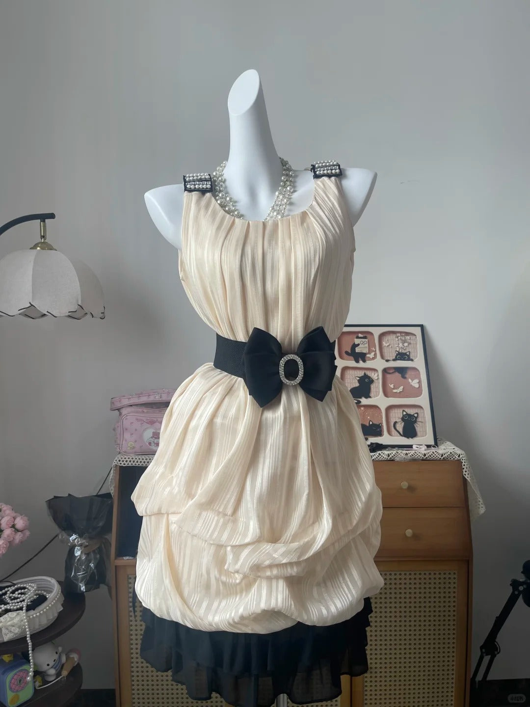 Vintage A line Square 50s With Bow 16th Birthday Homecoming Dress Graduation Outfits RB6795